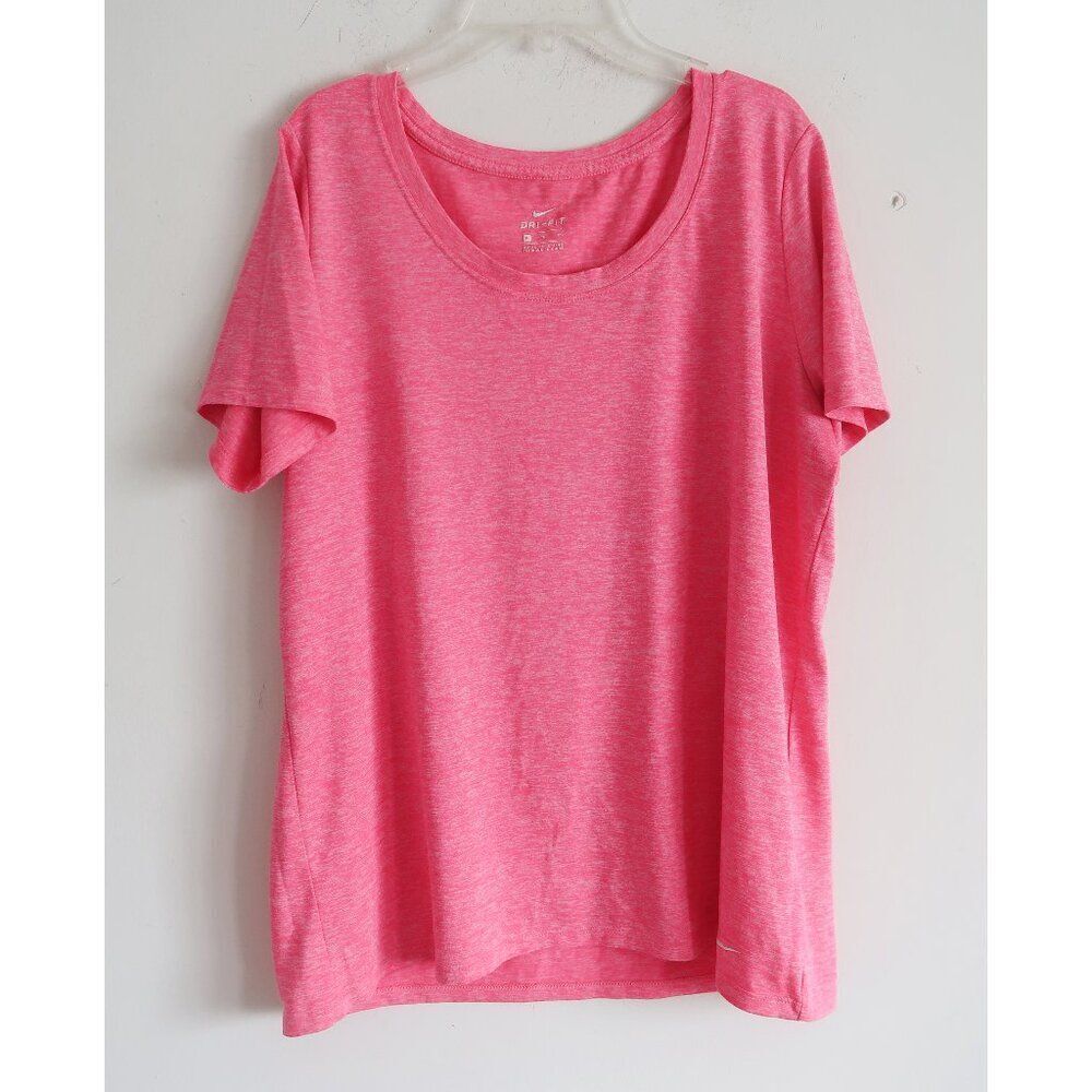 Nike Dri-Fit Hot Pink Tee - Size XL